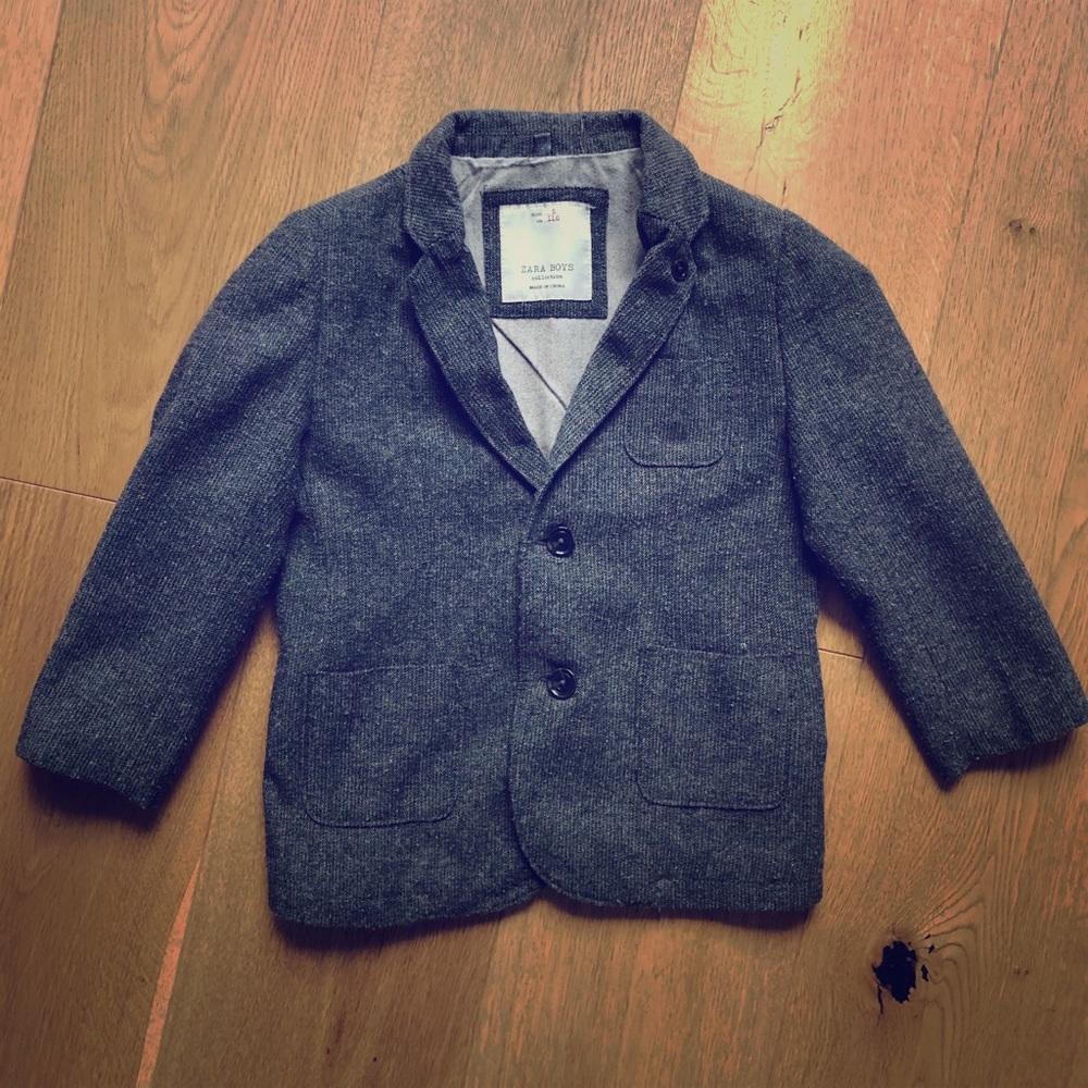 Zara elbow-patch toddler boy blazer